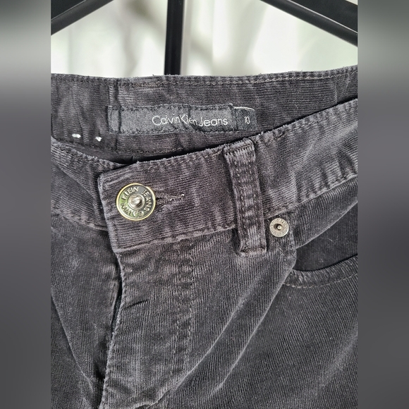 Calvin Klein Jeans Women's Dark Brown Straight Leg Jeans - Picture 2 of 4